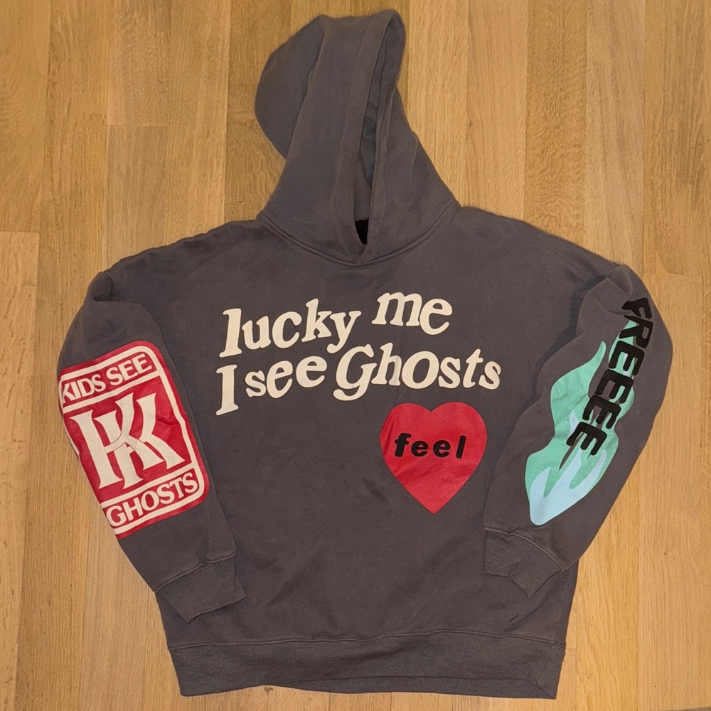 Lucky Me I See Ghosts hoodie